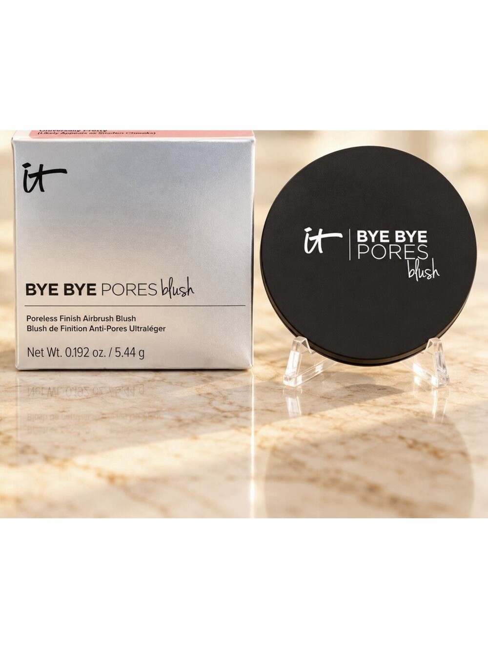 IT Cosmetics Bye Bye Pores Blush Naturally Pretty 0.192 oz. NEW Perfecting